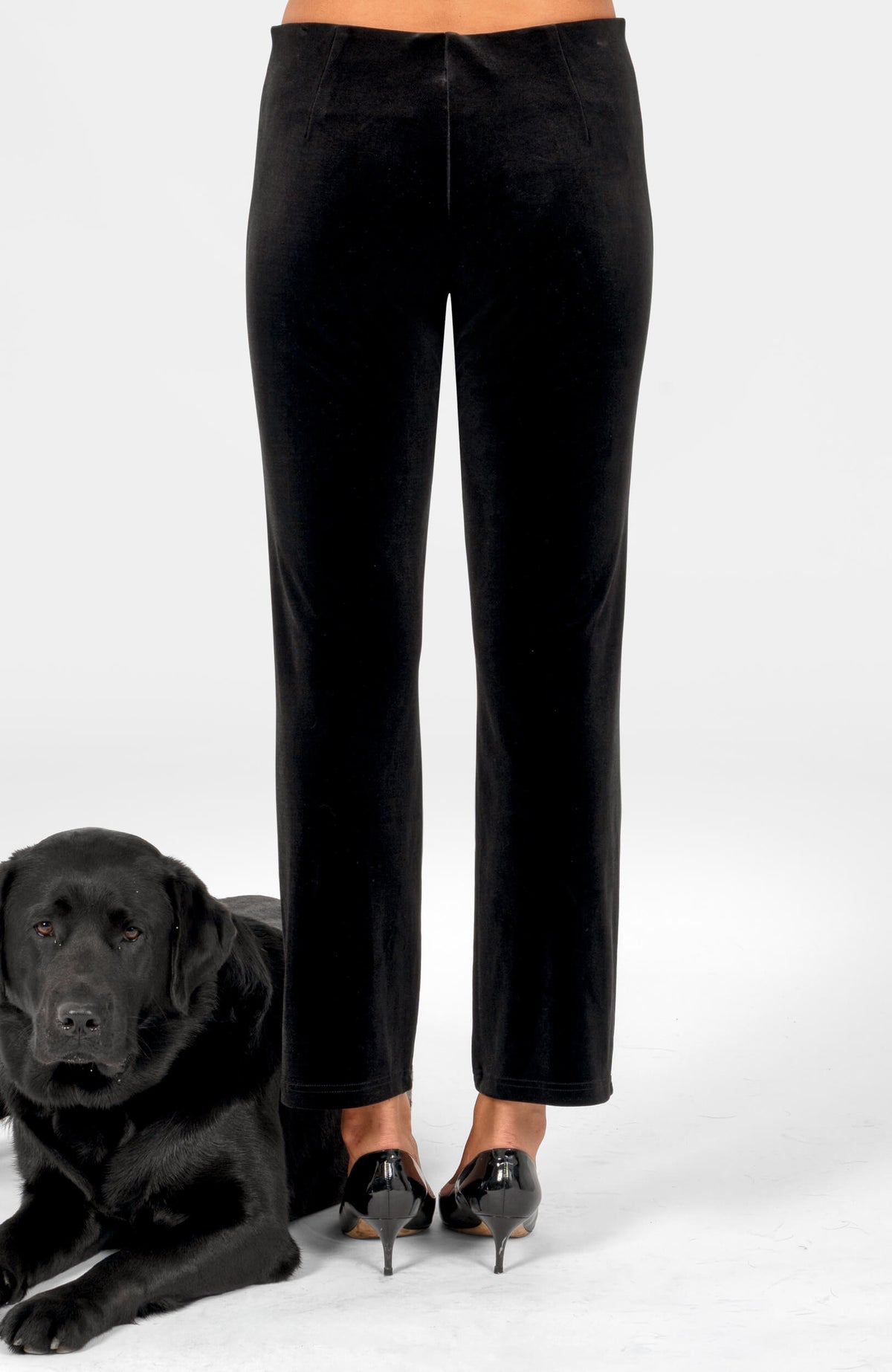 Column Pant - Silky Velvet
