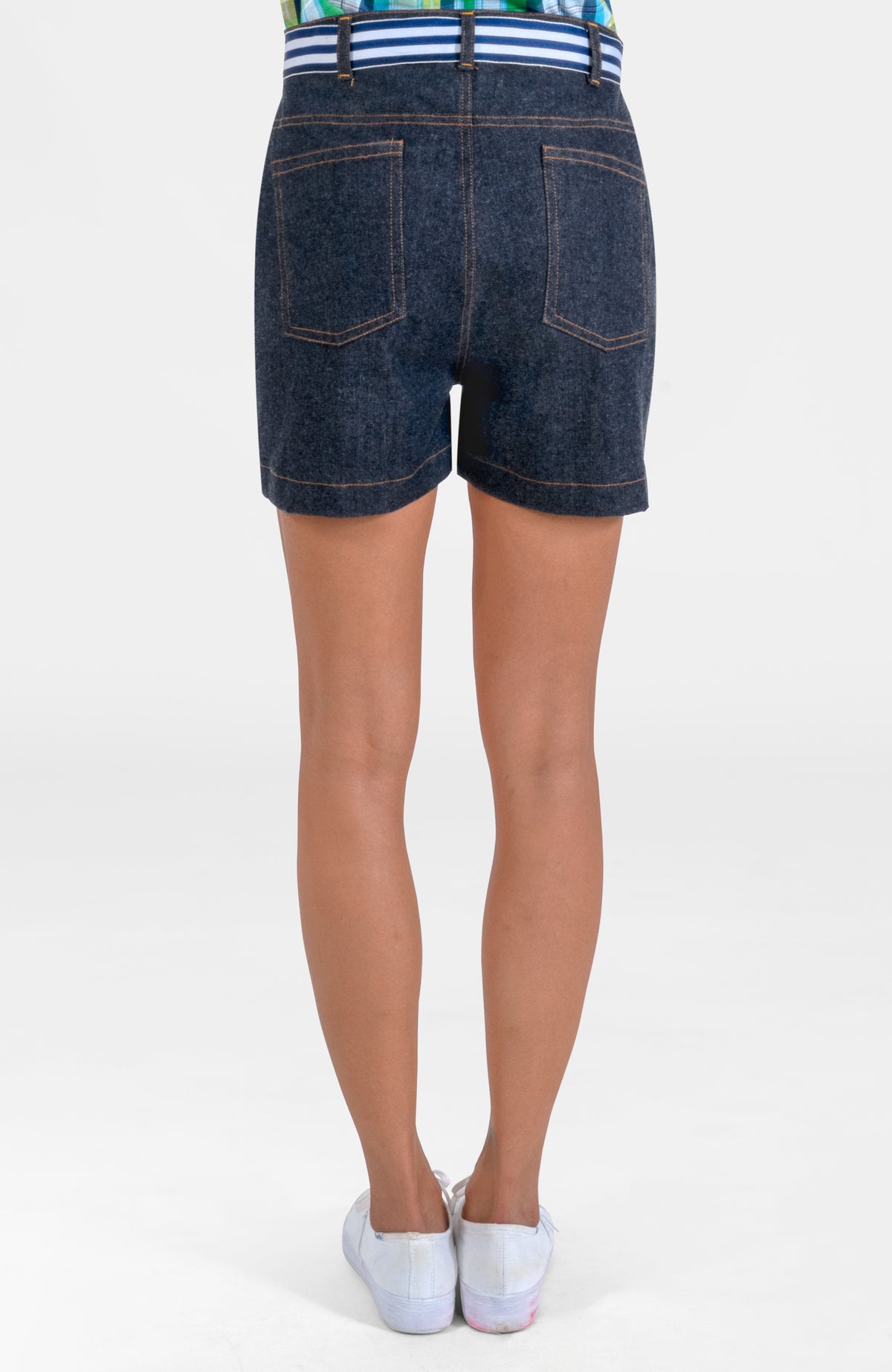 Mighty Cute Denim Short Blue Denim