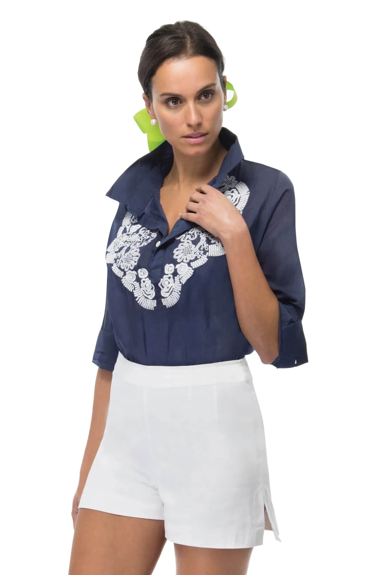 Shorty Short - Solid White