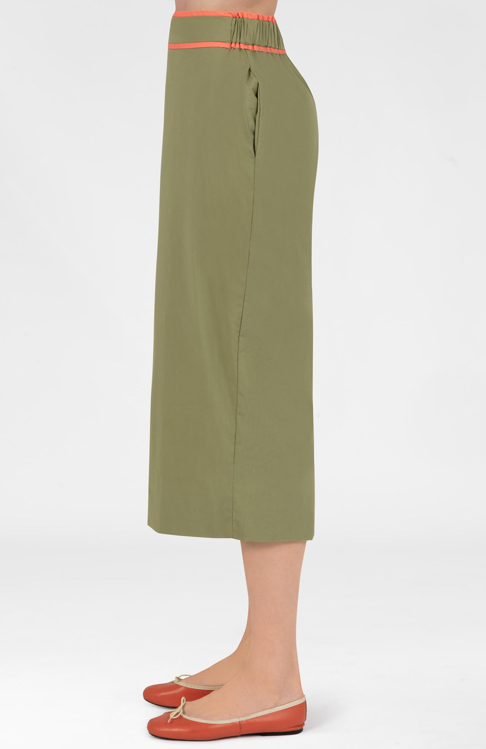 Miss Maisel Skirt Olive