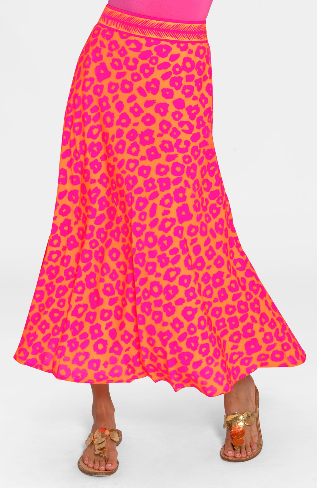 The Twirl Skirt - Me Jane Orange