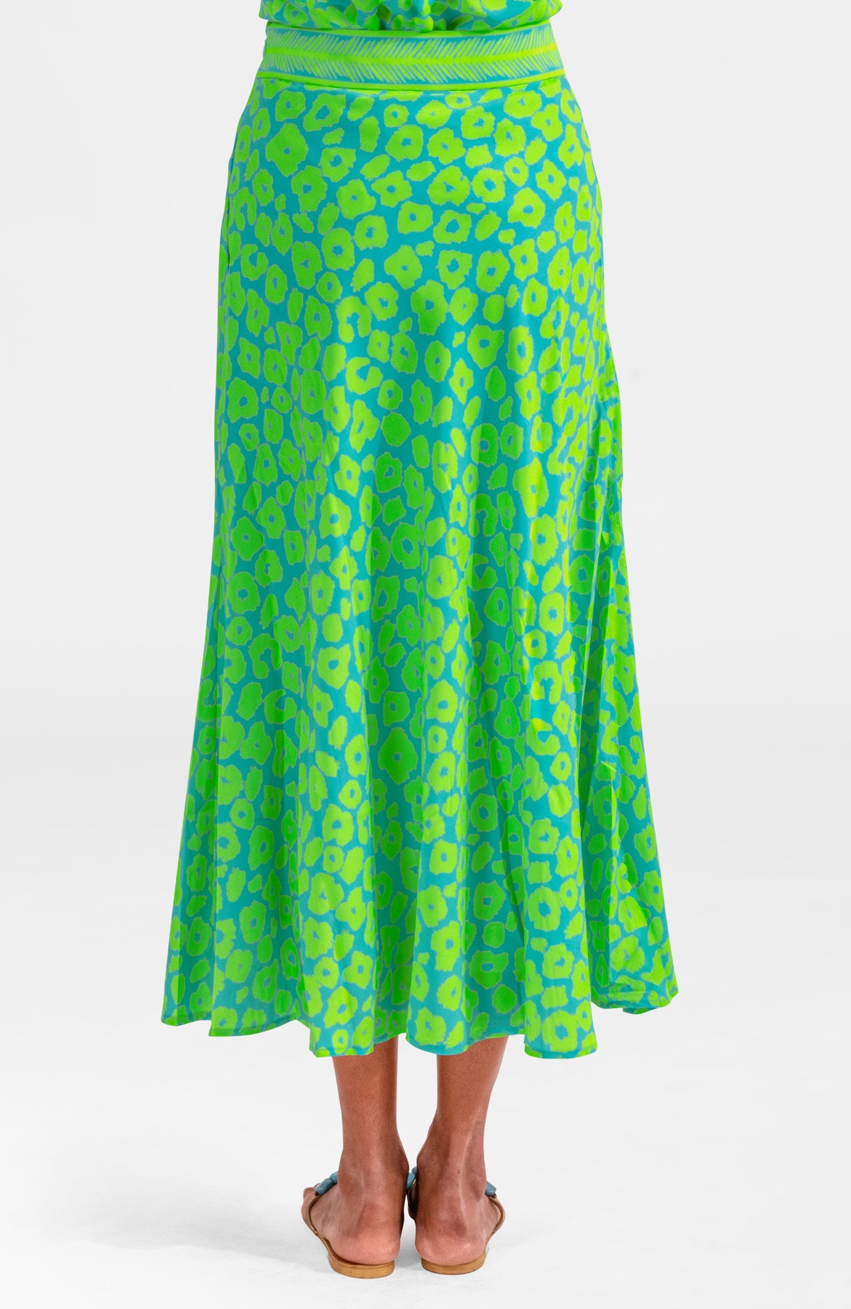 The Twirl Skirt - Me Jane Turquoise