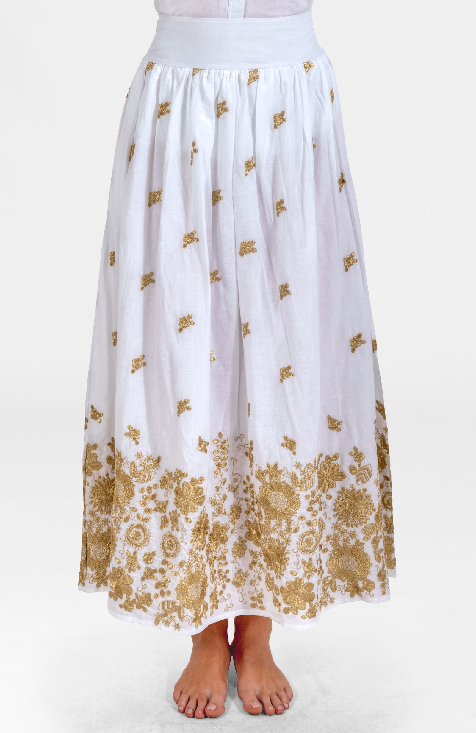 Tsarevna Skirt White