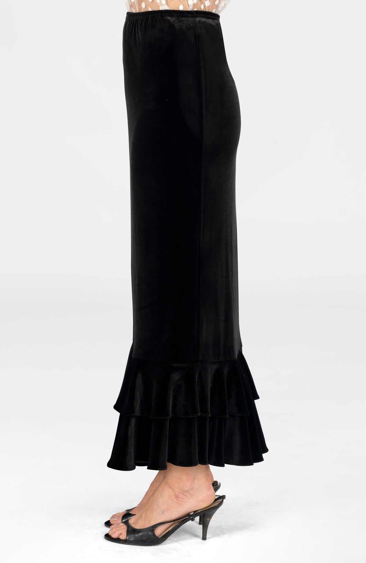Grand Finale Maxi Skirt - Silky Velvet