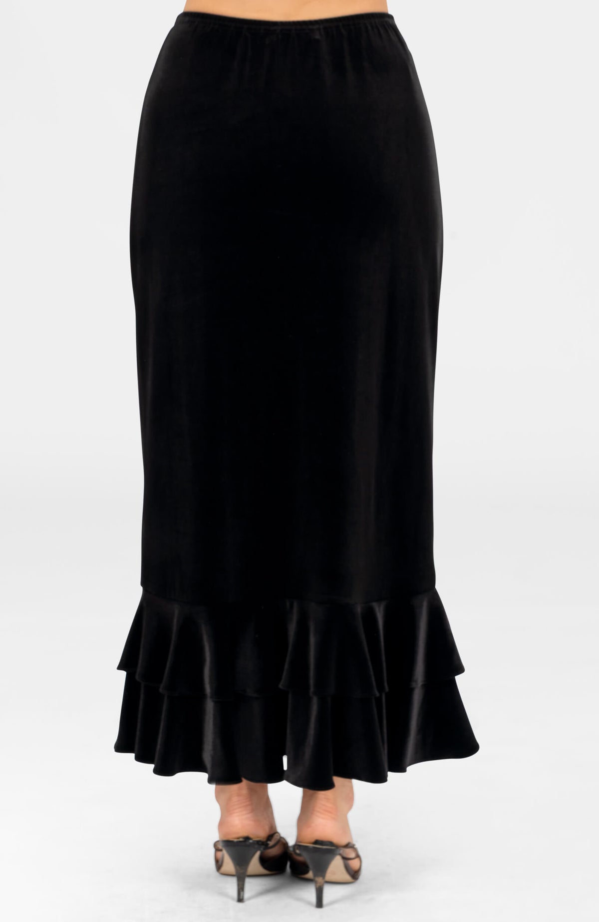Grand Finale Maxi Skirt - Silky Velvet