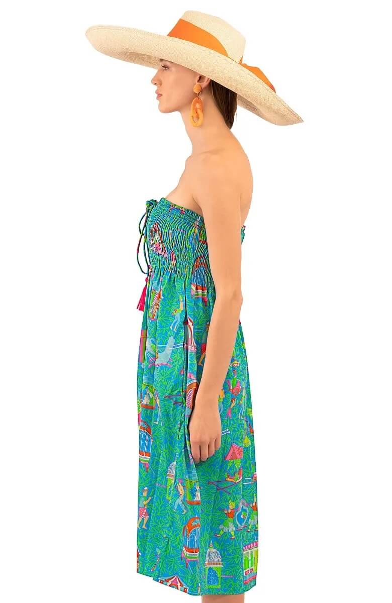 Haight Ashbury Skirt/Dress - Palanquin Party Turquoise One Size