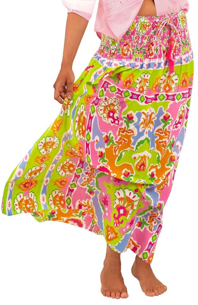 Haight Ashbury Skirt/Dress - Watteau Pink Lime One Size