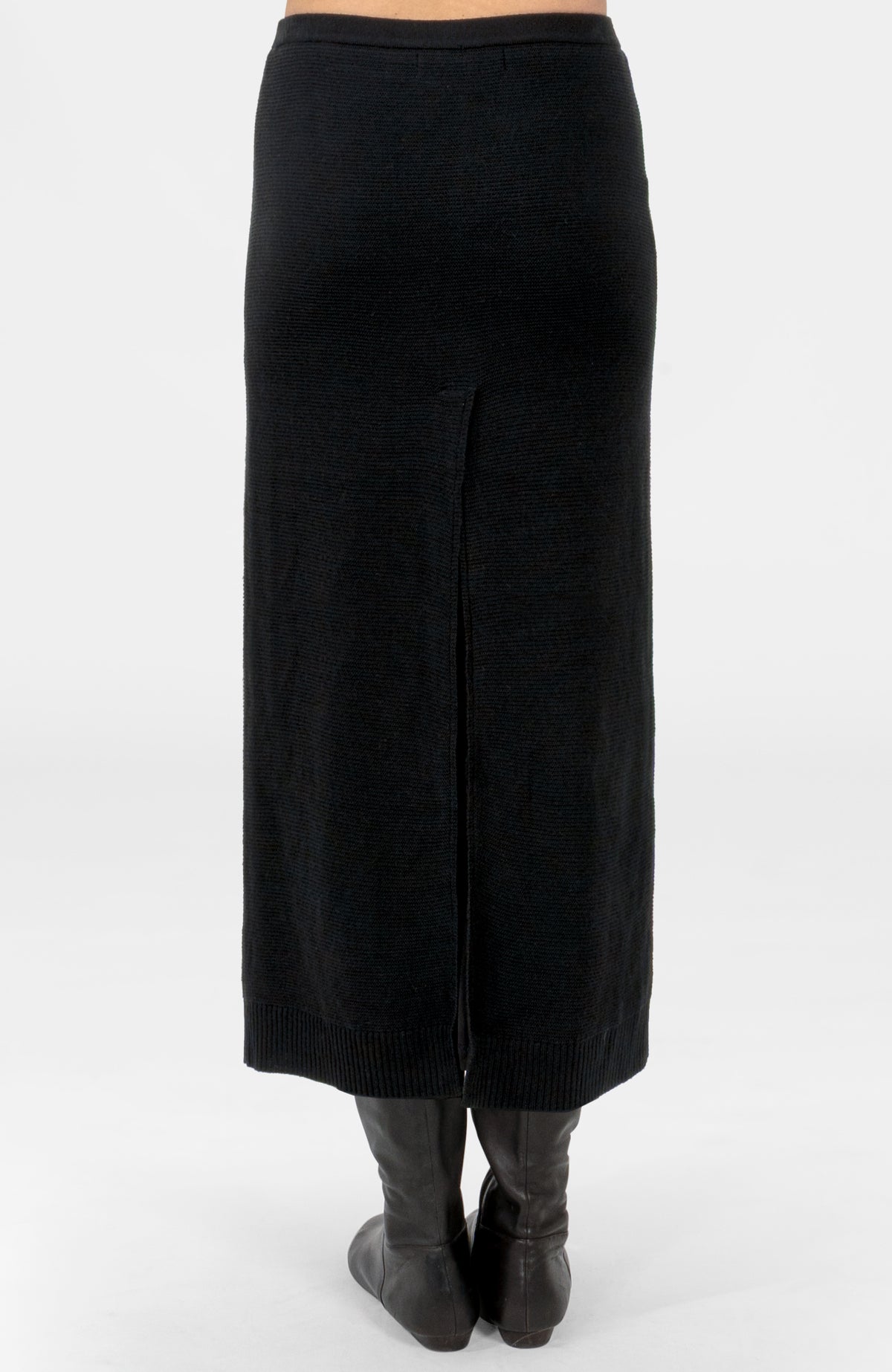Lock It Up Maxi Skirt Black