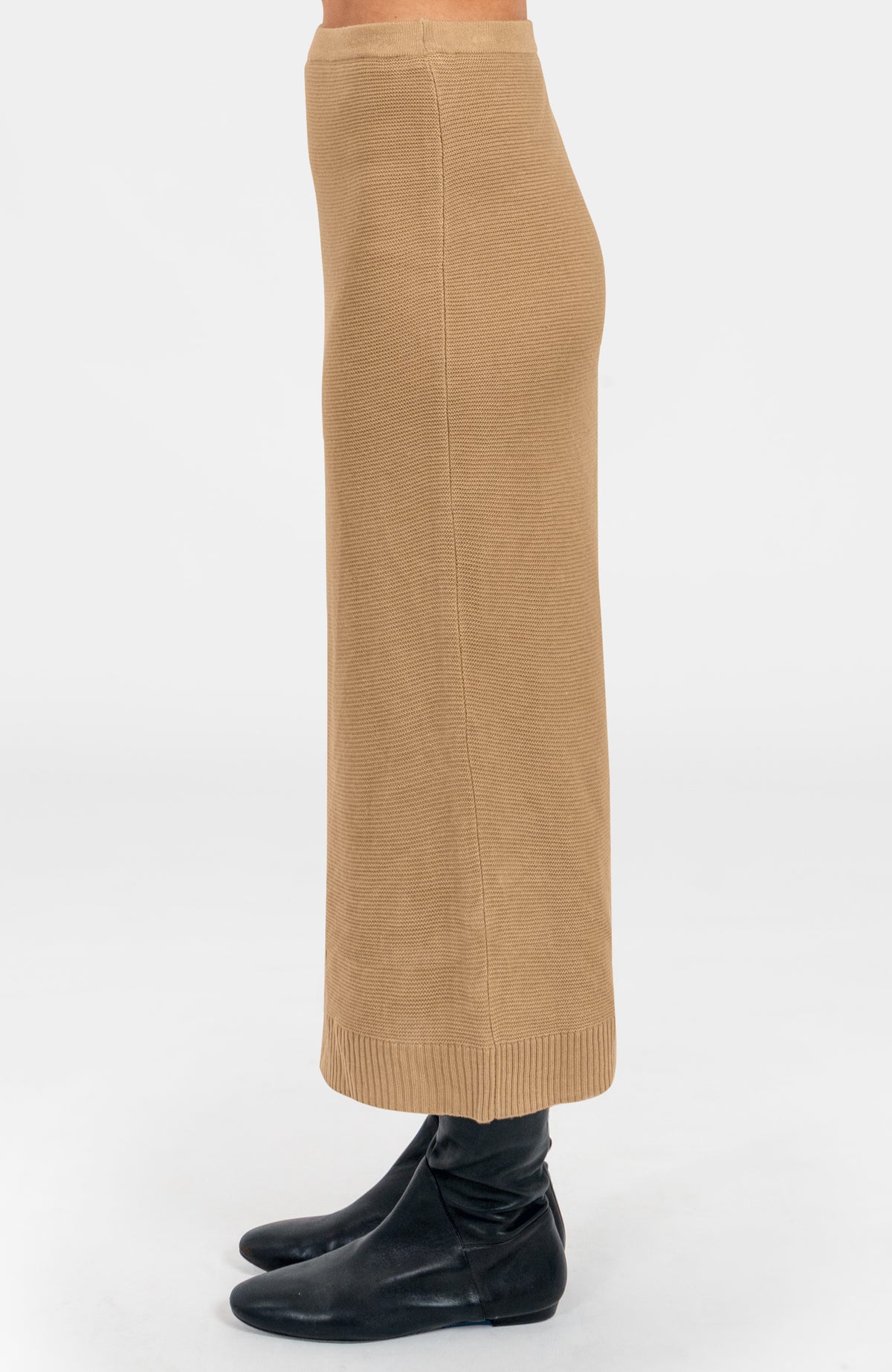 Lock It Up Maxi Skirt Khaki