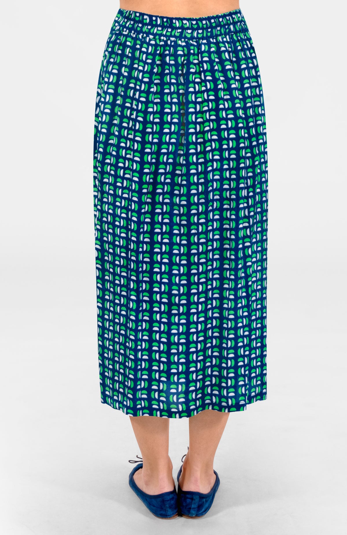 Waxing Crescent Skirt Navy