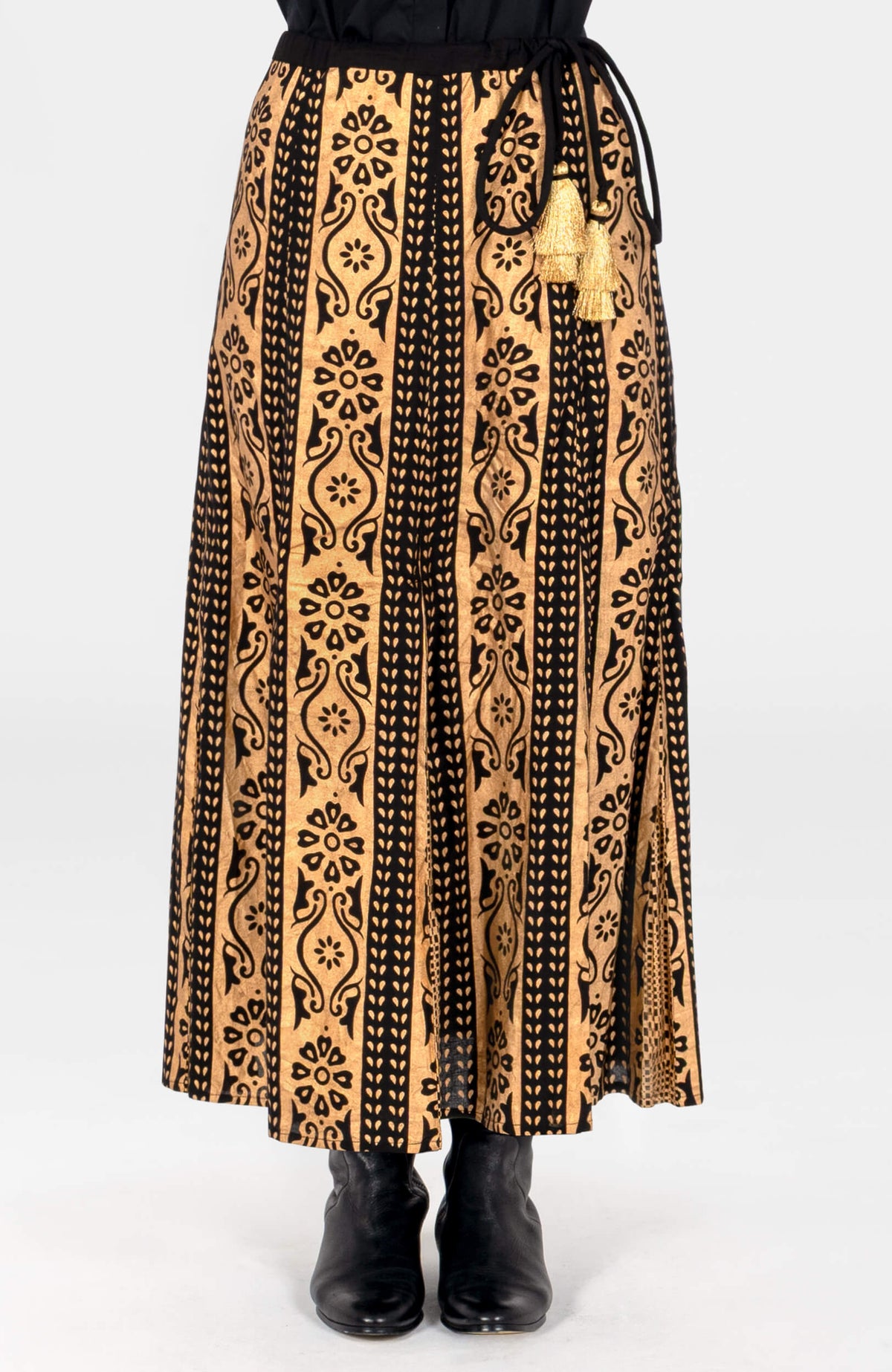 Sunrise Maxi Skirt - Sahara Gold Floral