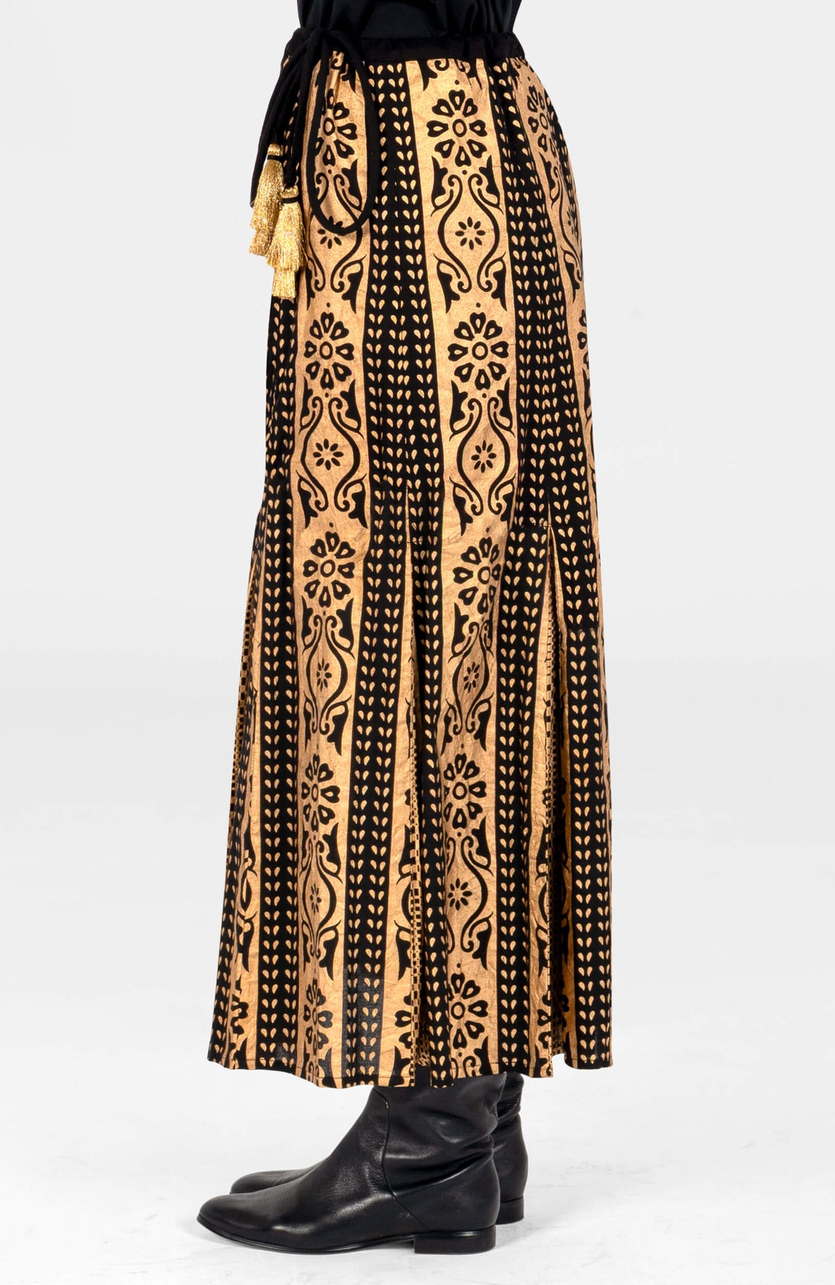 Sunrise Maxi Skirt - Sahara Gold Floral