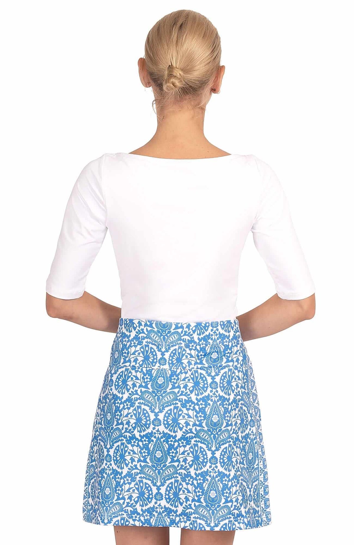 Jersey Skippy Skort - East India - Final Sale Blues