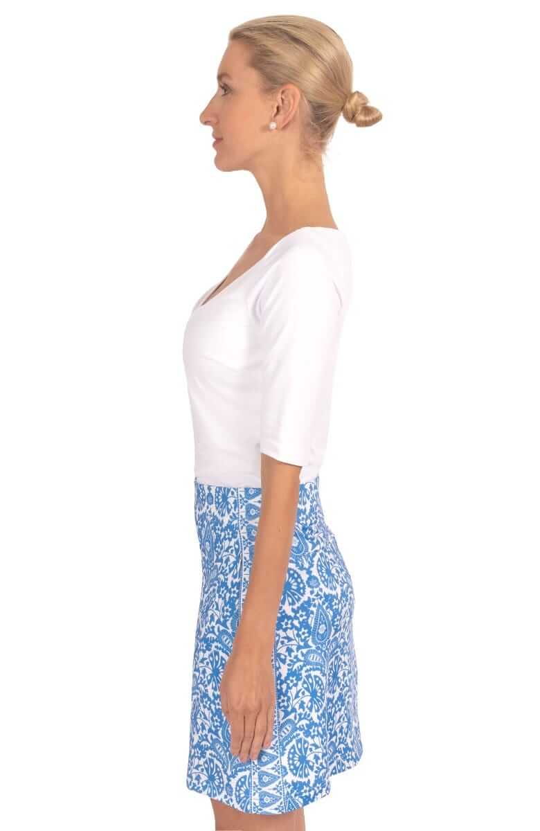 Jersey Skippy Skort - East India - Final Sale Blues