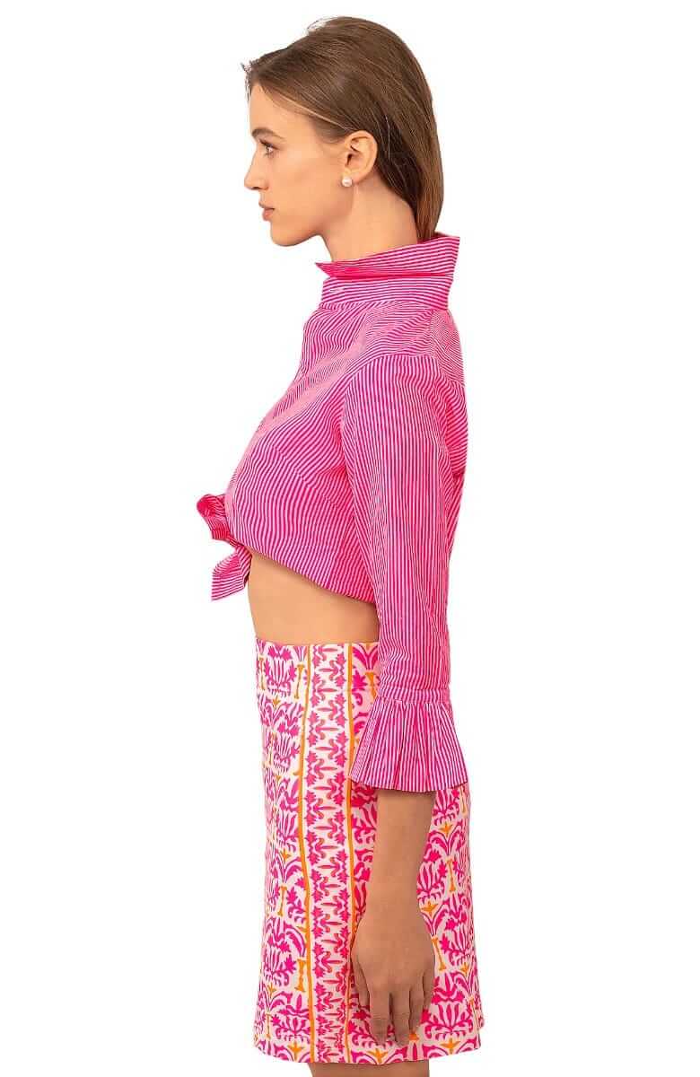 Jersey Skippy Skort - East India - Final Sale Pink Orange