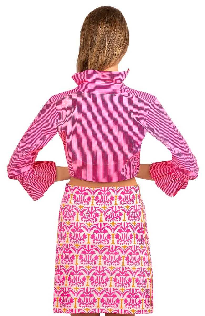 Jersey Skippy Skort - East India - Final Sale Pink Orange