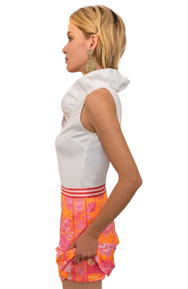 Skippy Skort - Glorious - Final Sale Orange Pink