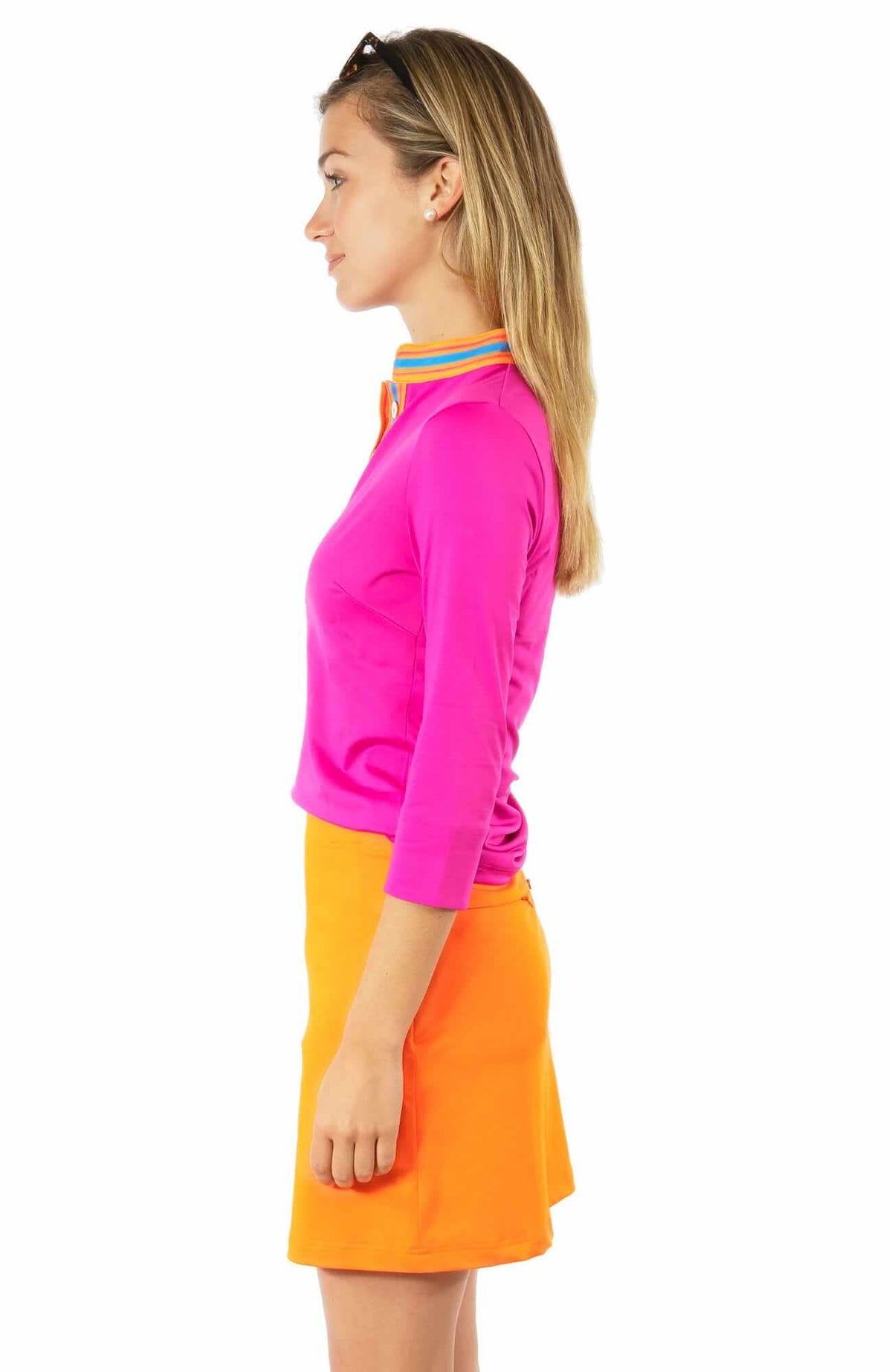 Jersey Skippy Skort - Solid Orange