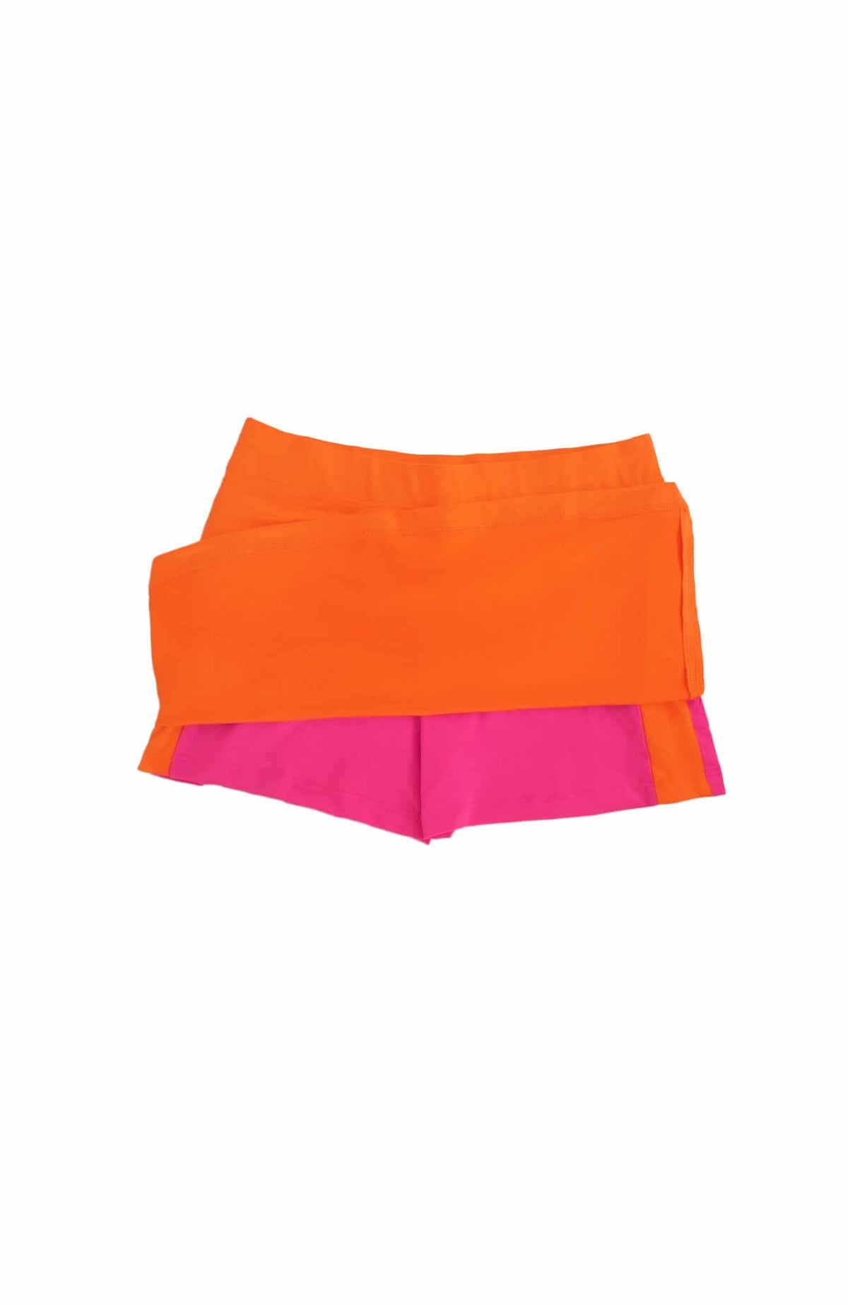 Jersey Skippy Skort - Solid Orange