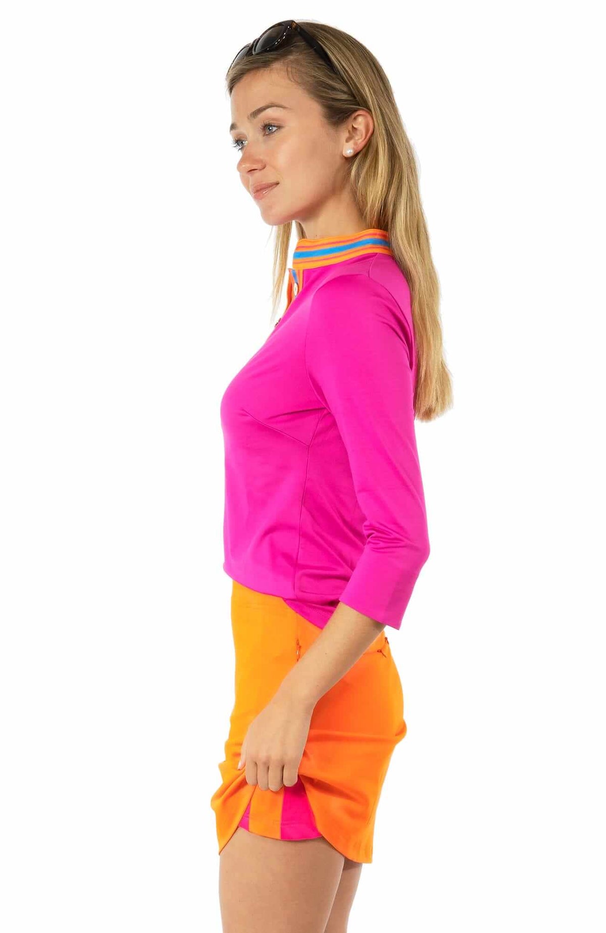 Jersey Skippy Skort - Solid Orange