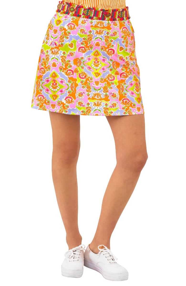 Jersey Skippy Skort - Watteau Pink Lime