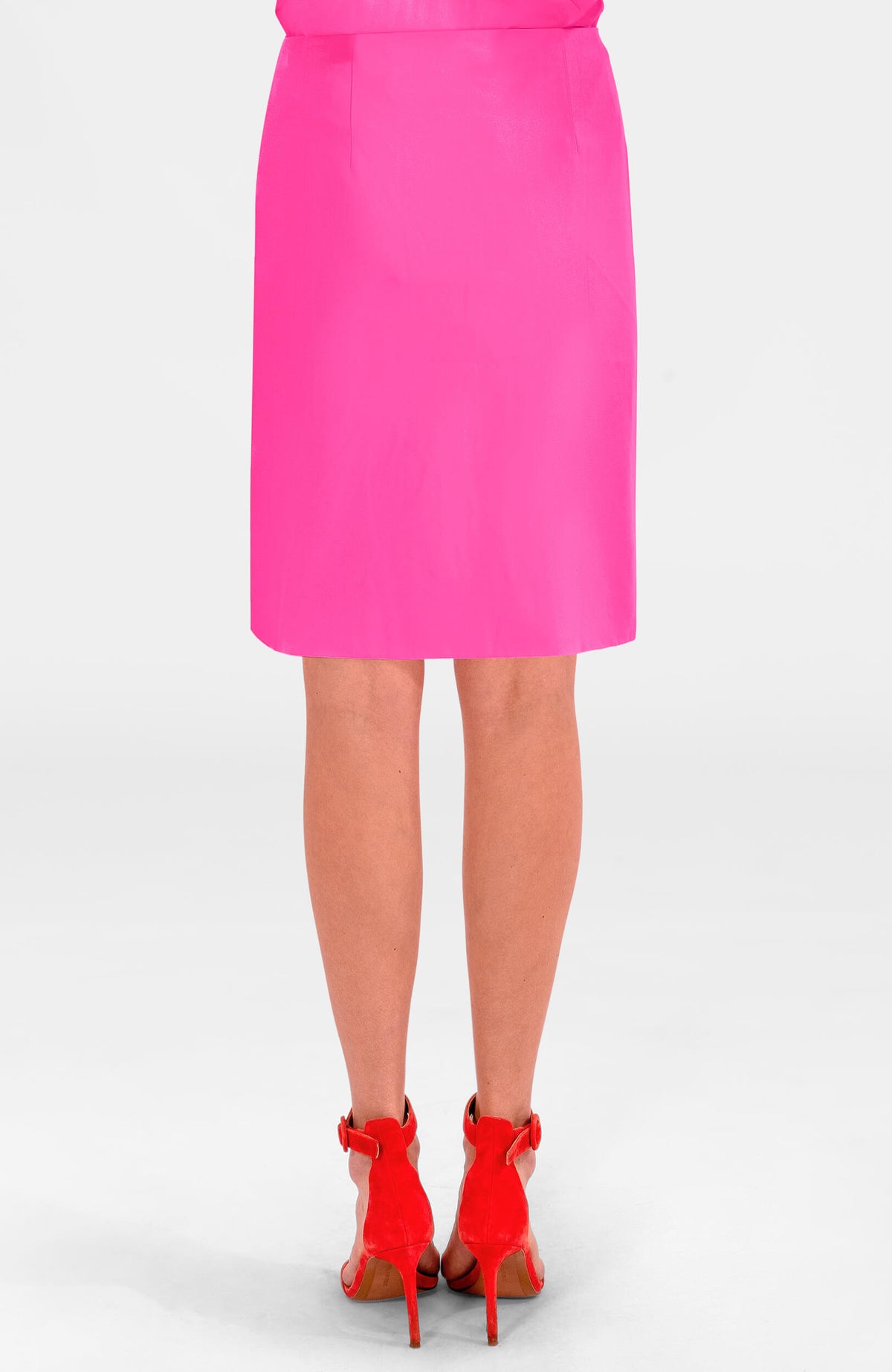 Wrap Skirt - Silky Heaven Shocking Pink