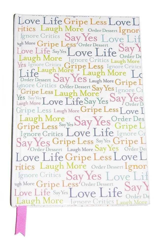 Laugh More - Hard Cover Journal Journal