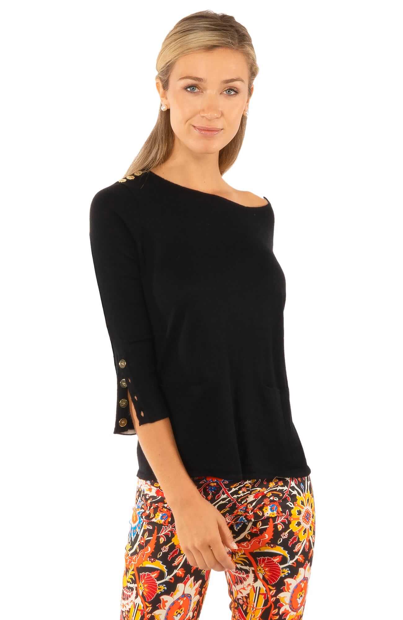 Polly Pocket Sweater - Final Sale Black