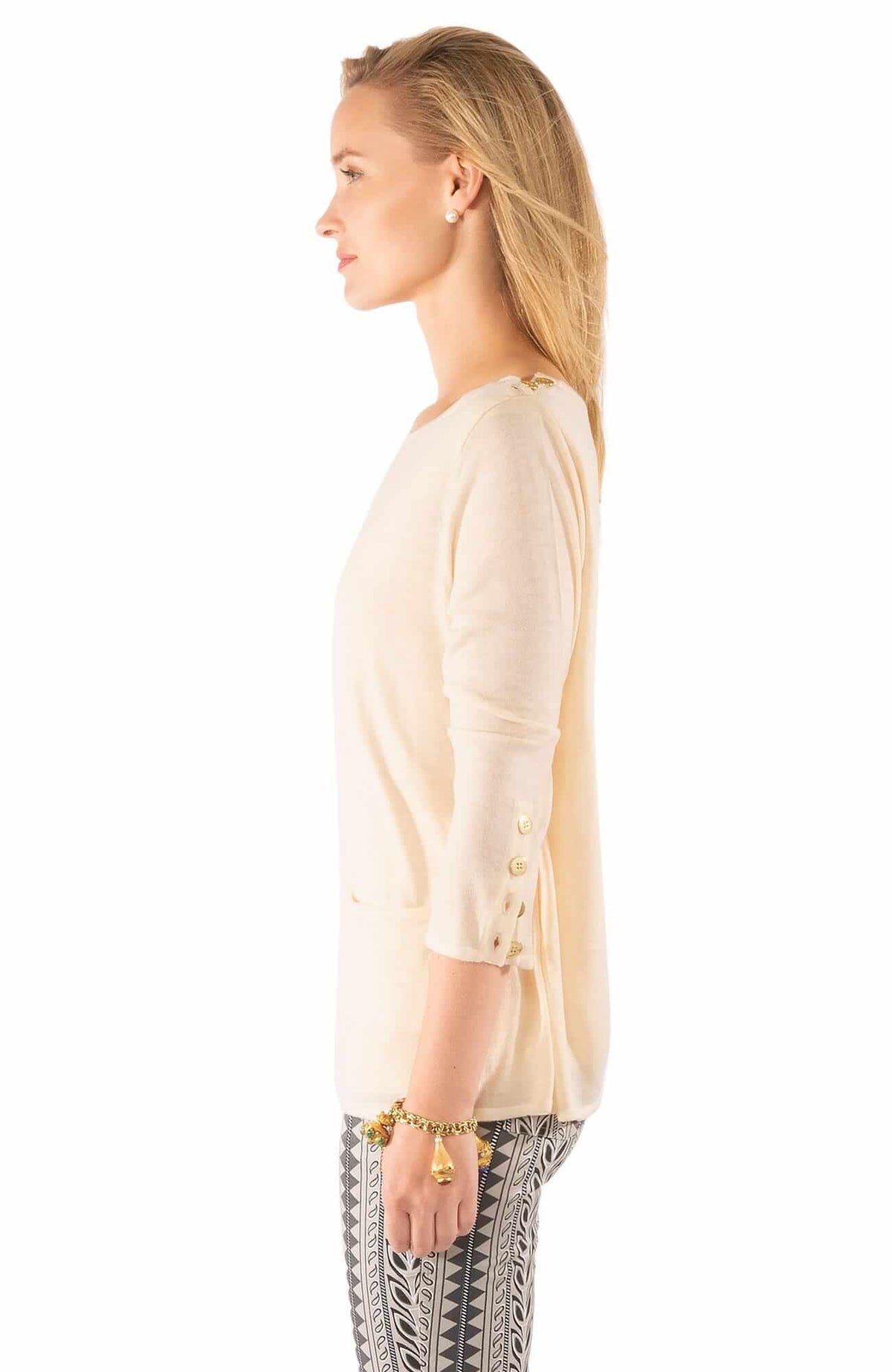 Polly Pocket Sweater - Final Sale Cream