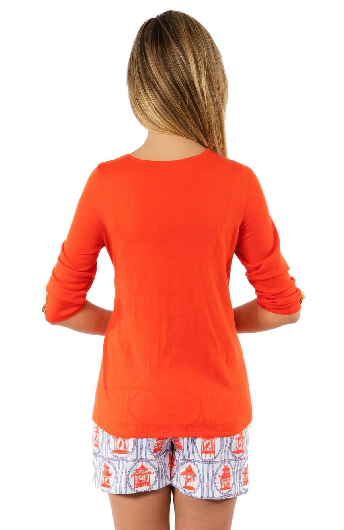 Polly Pocket Sweater - Final Sale Orange