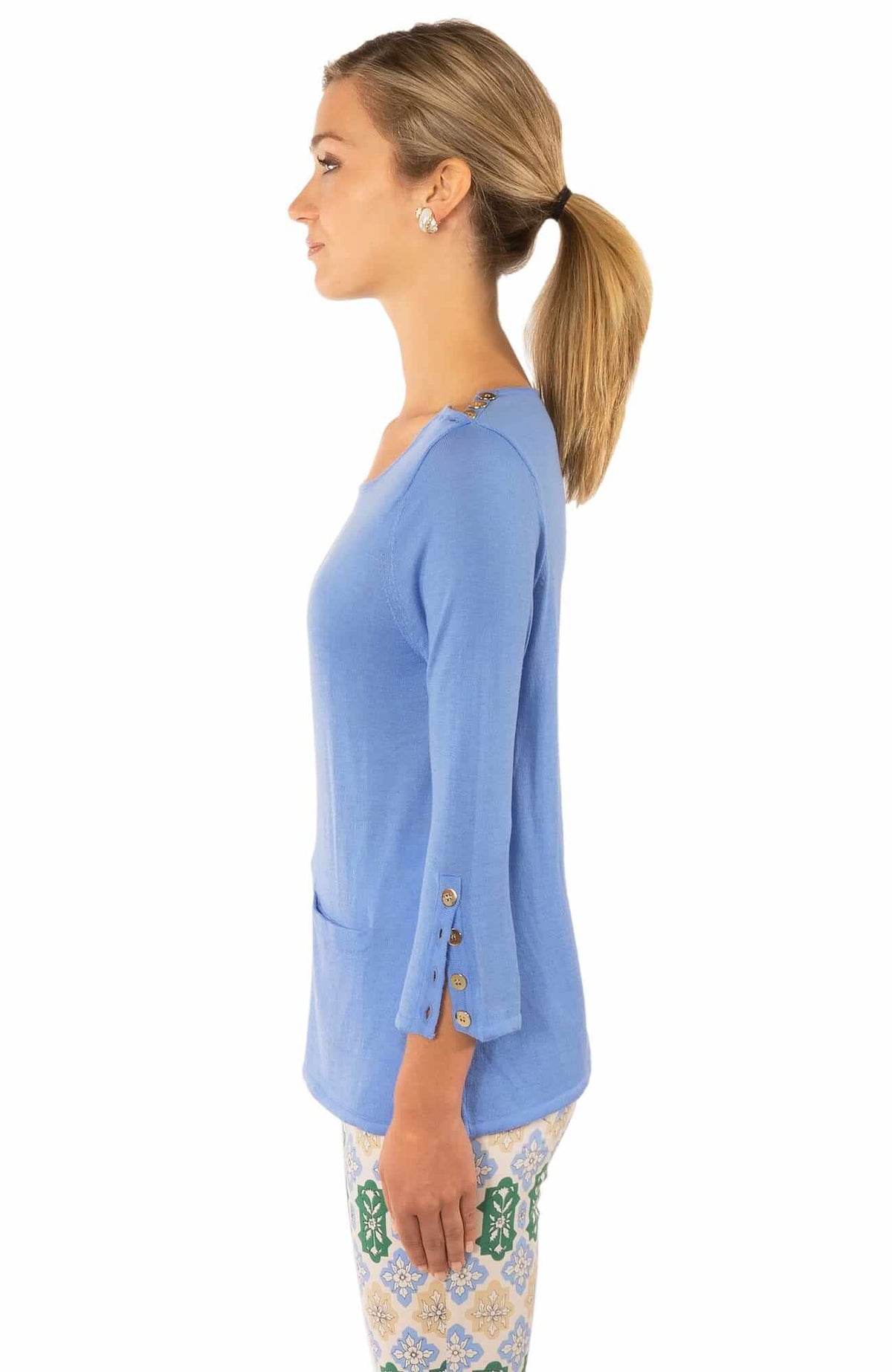 Polly Pocket Sweater - Final Sale Periwinkle