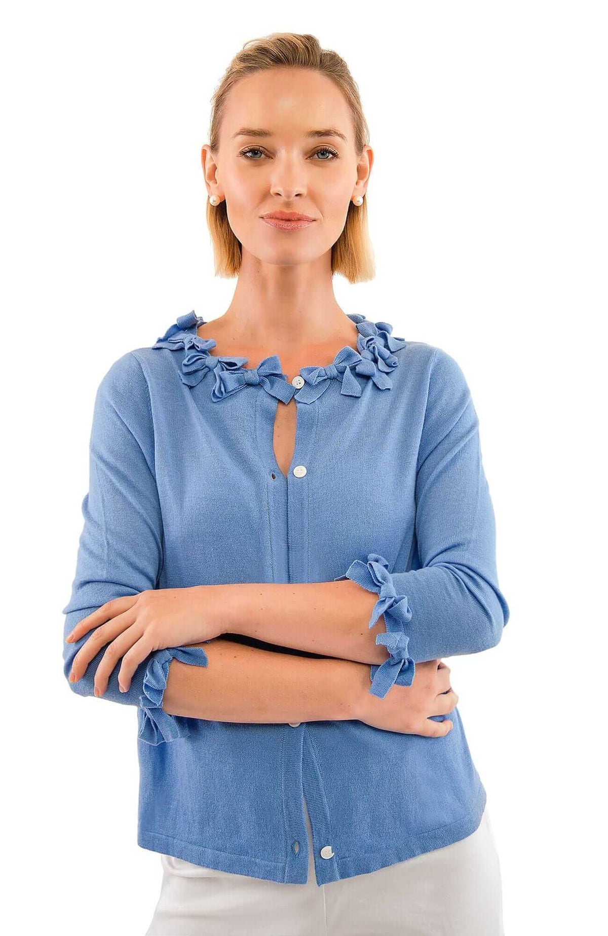 Breakfast at Tiffany&#39;s Cardigan Periwinkle