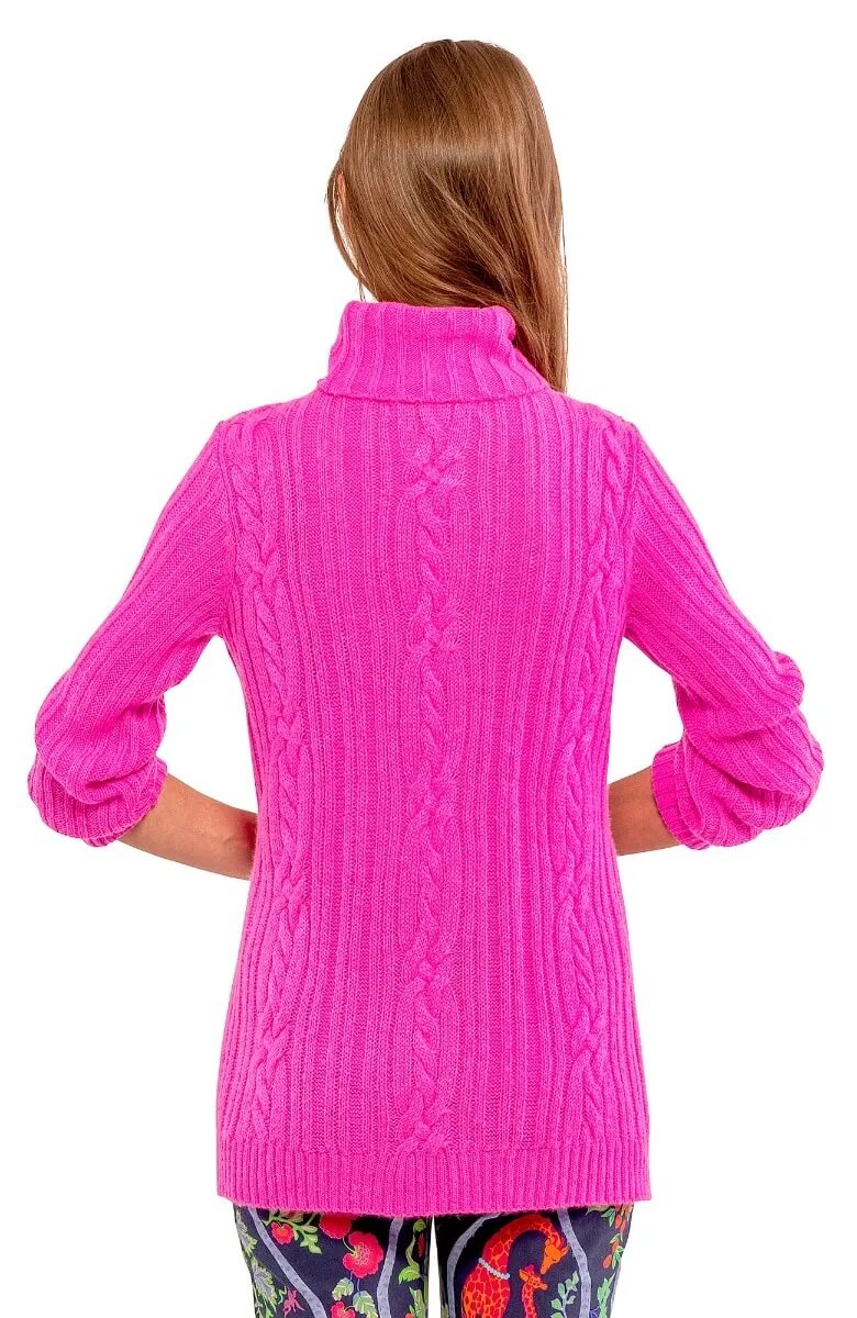 Cable Car Sweater Pink