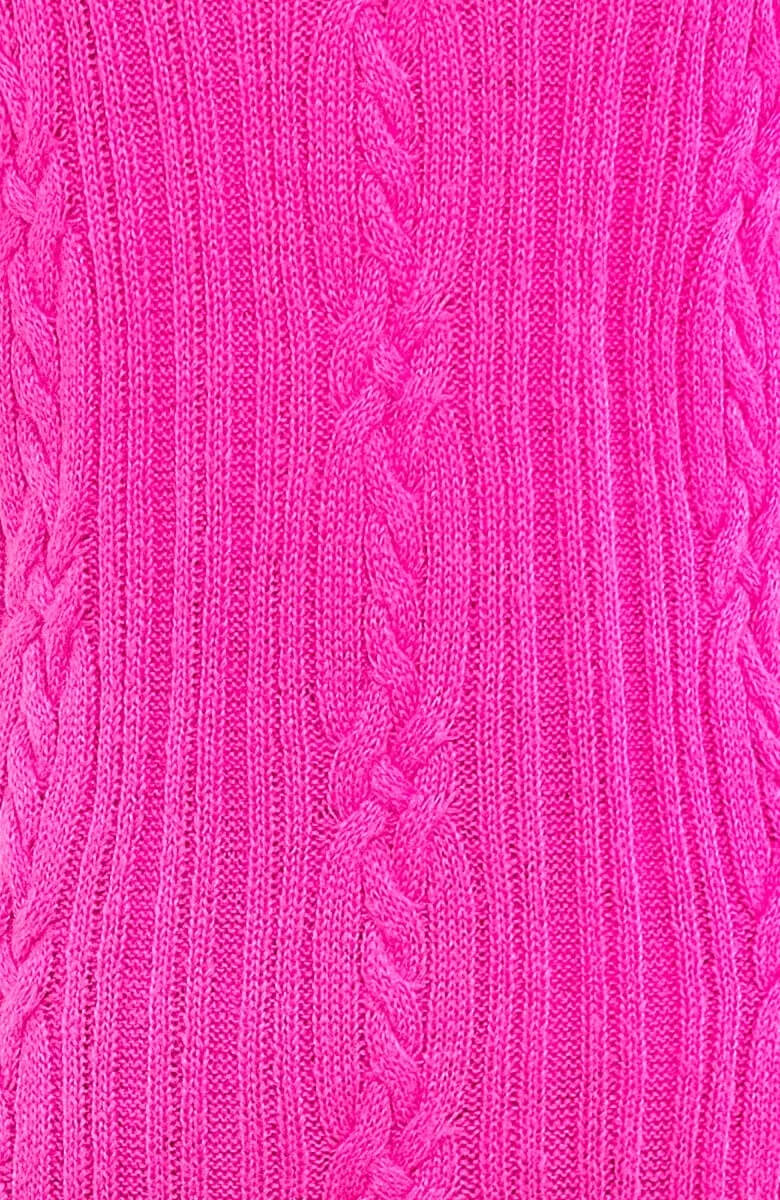 Cable Car Sweater Pink