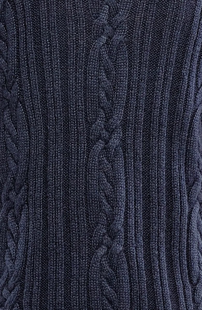 Cable Car Sweater Navy