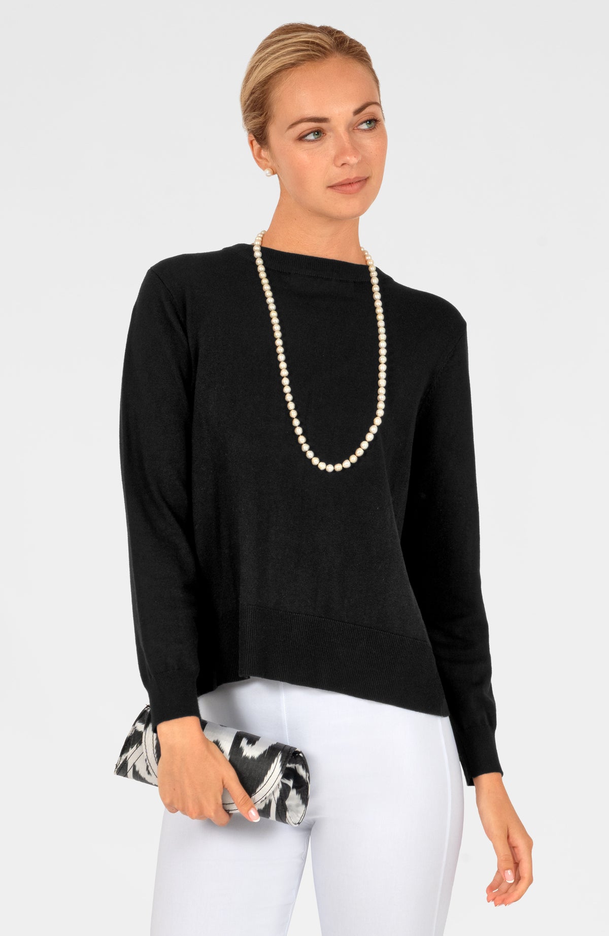 Double Play Sweater Black