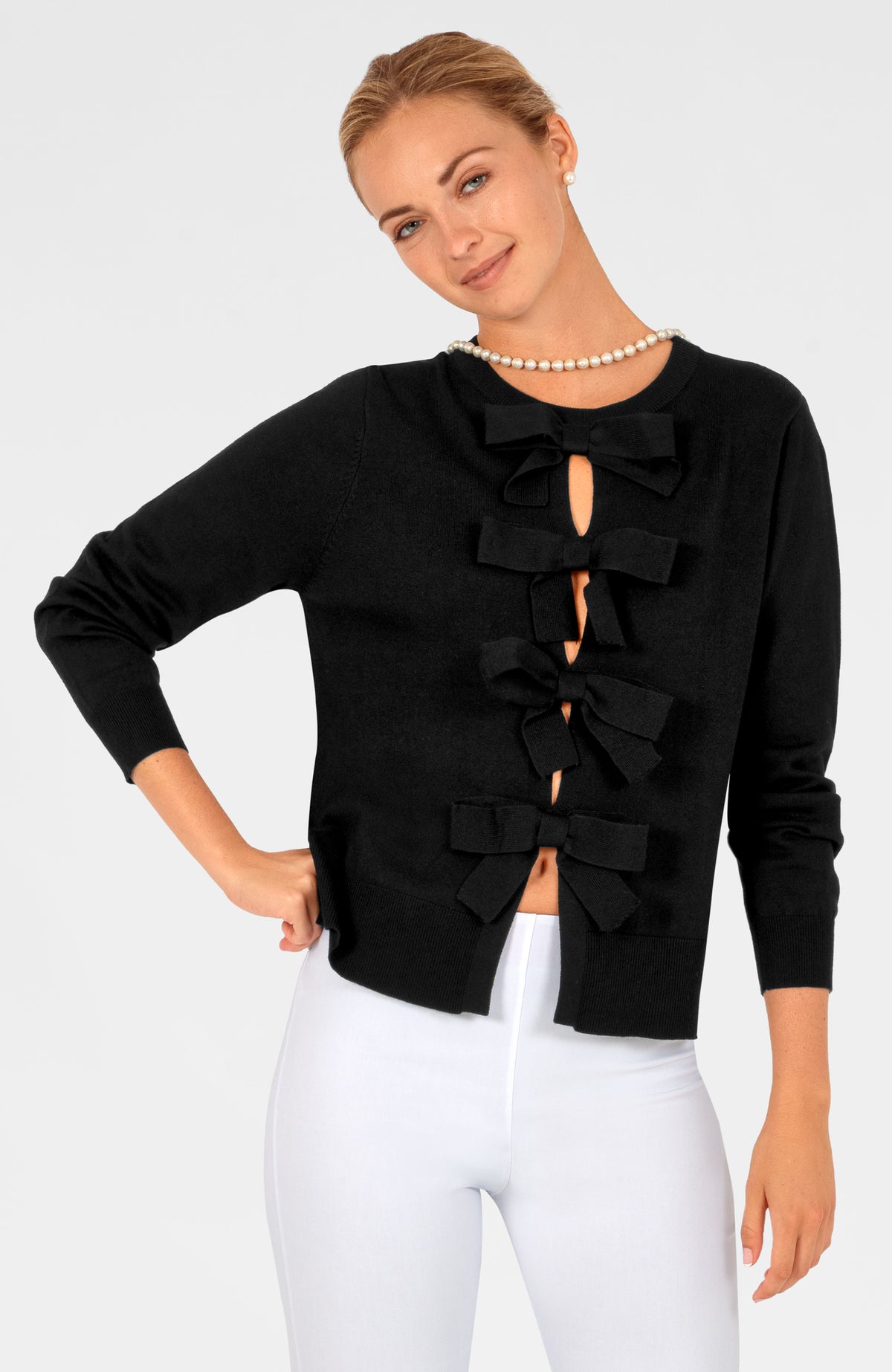 Double Play Sweater Black
