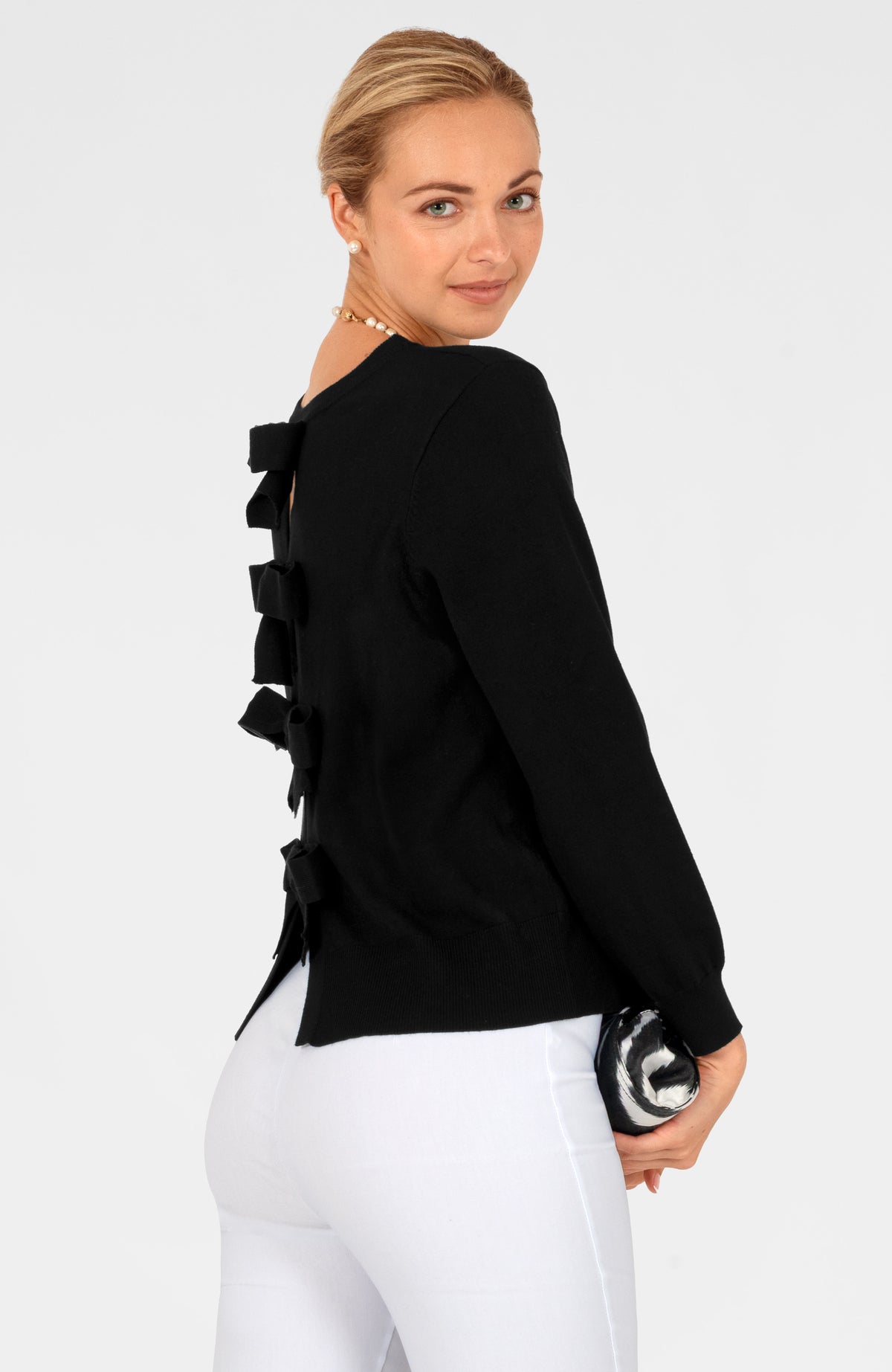 Double Play Sweater Black
