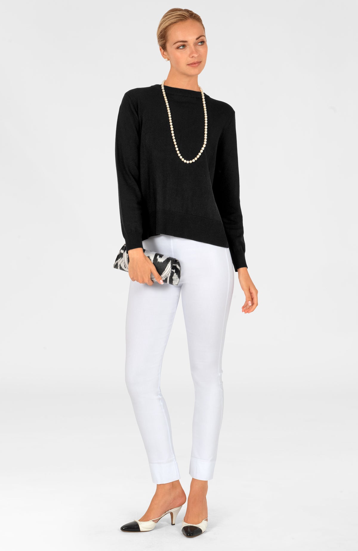 Double Play Sweater Black