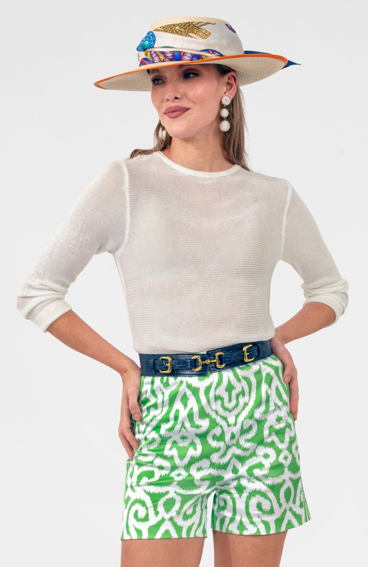 Gossamer Sweater White