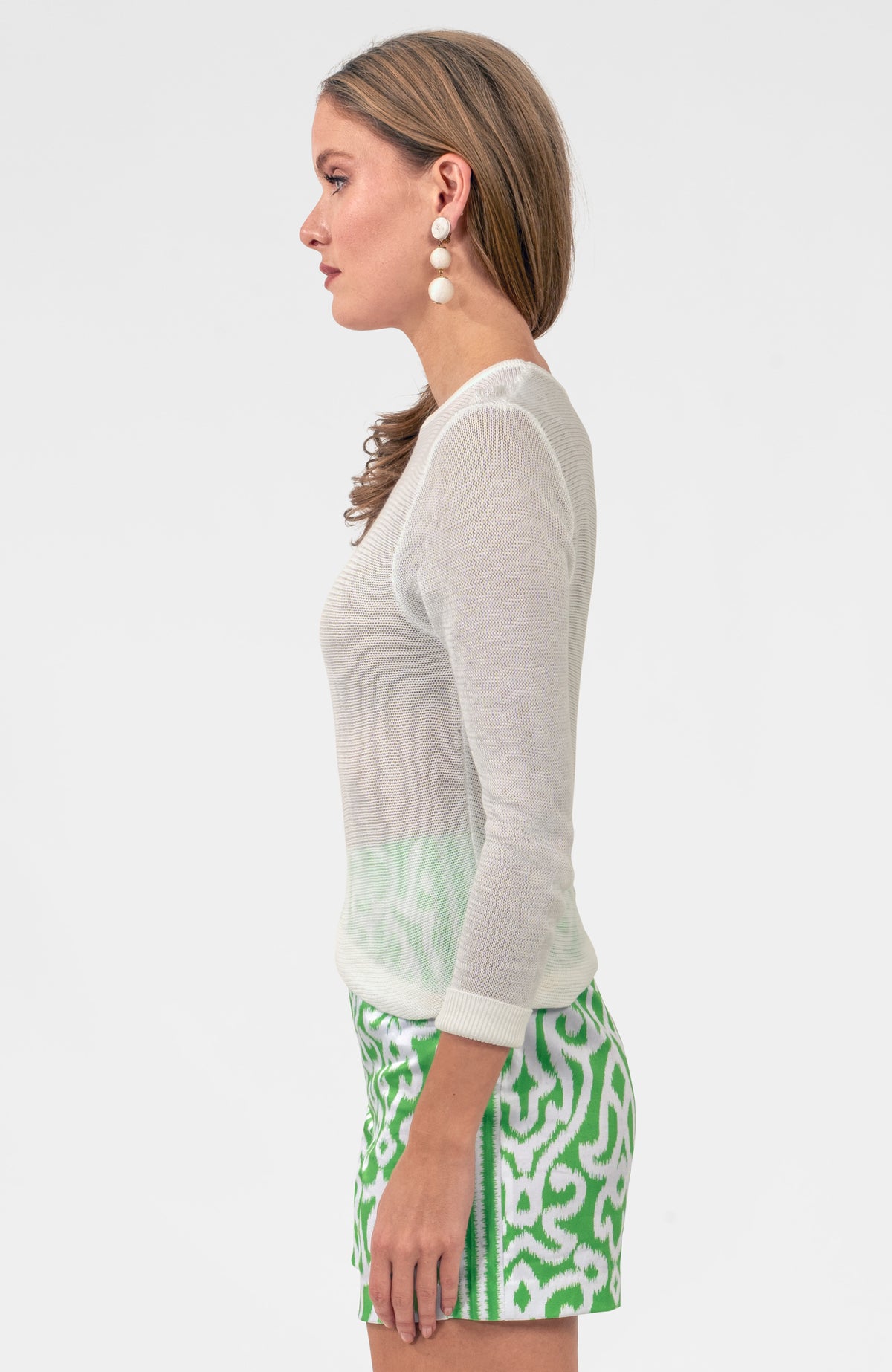 Gossamer Sweater White