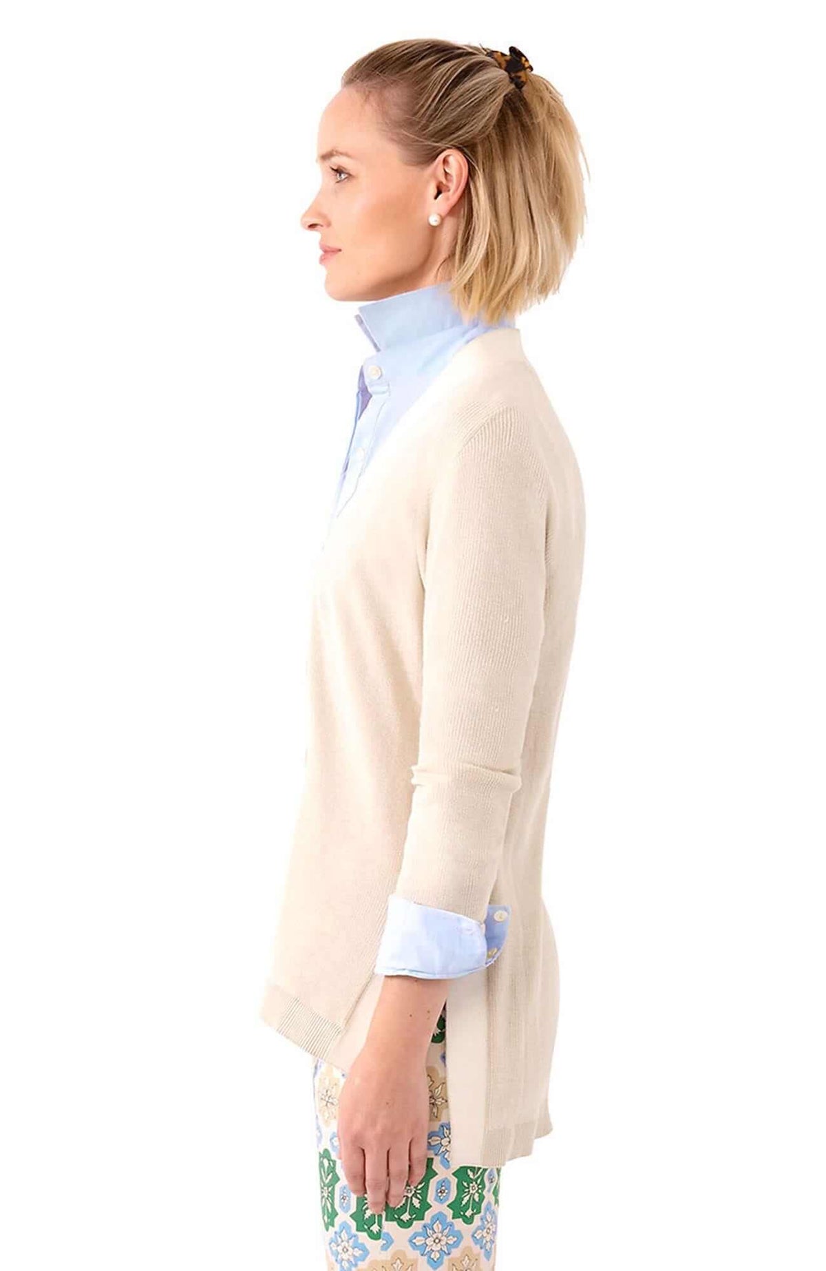 Grosgrain Heaven Cardigan Khaki