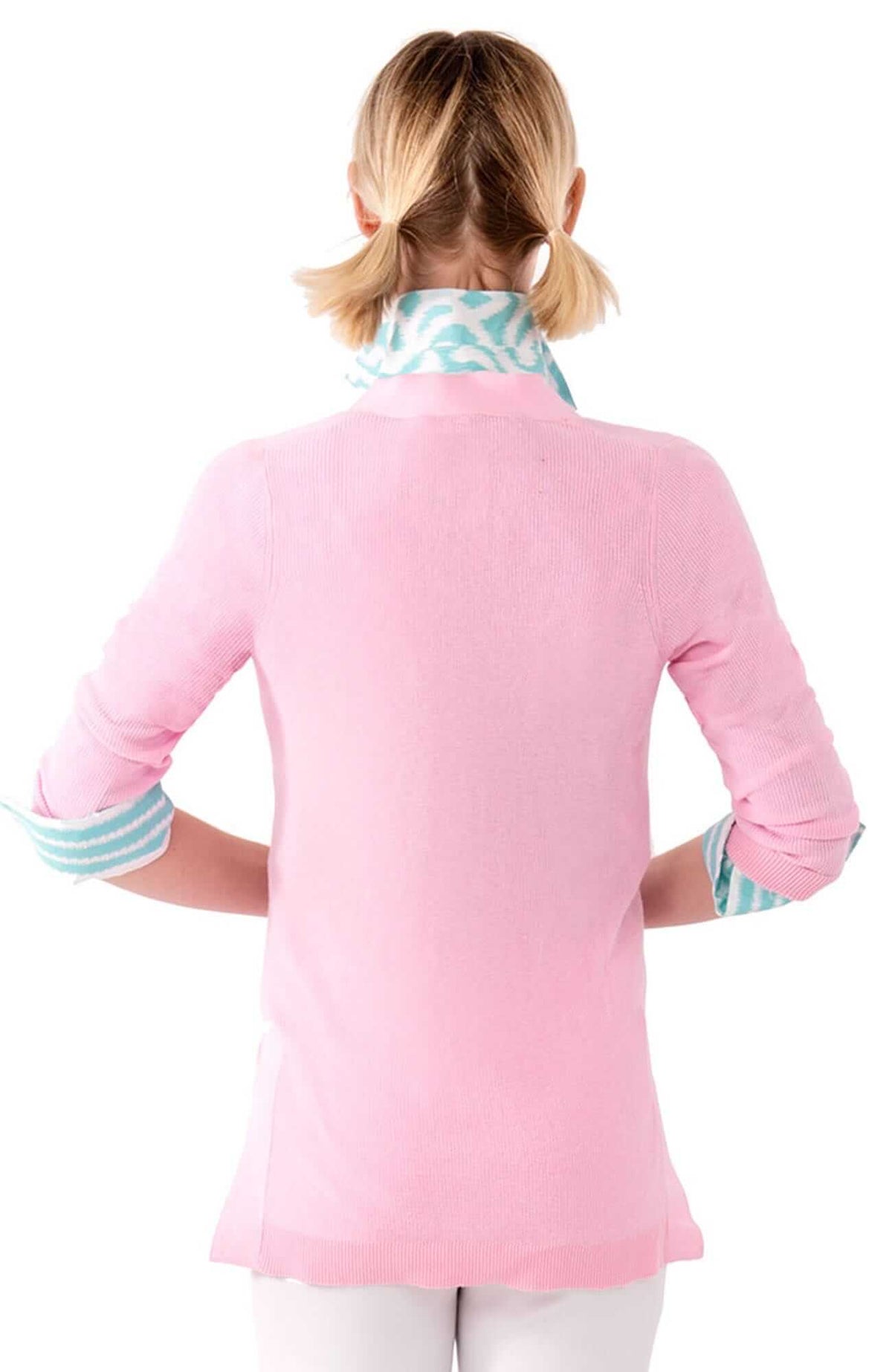 Grosgrain Heaven Cardigan Pale Pink