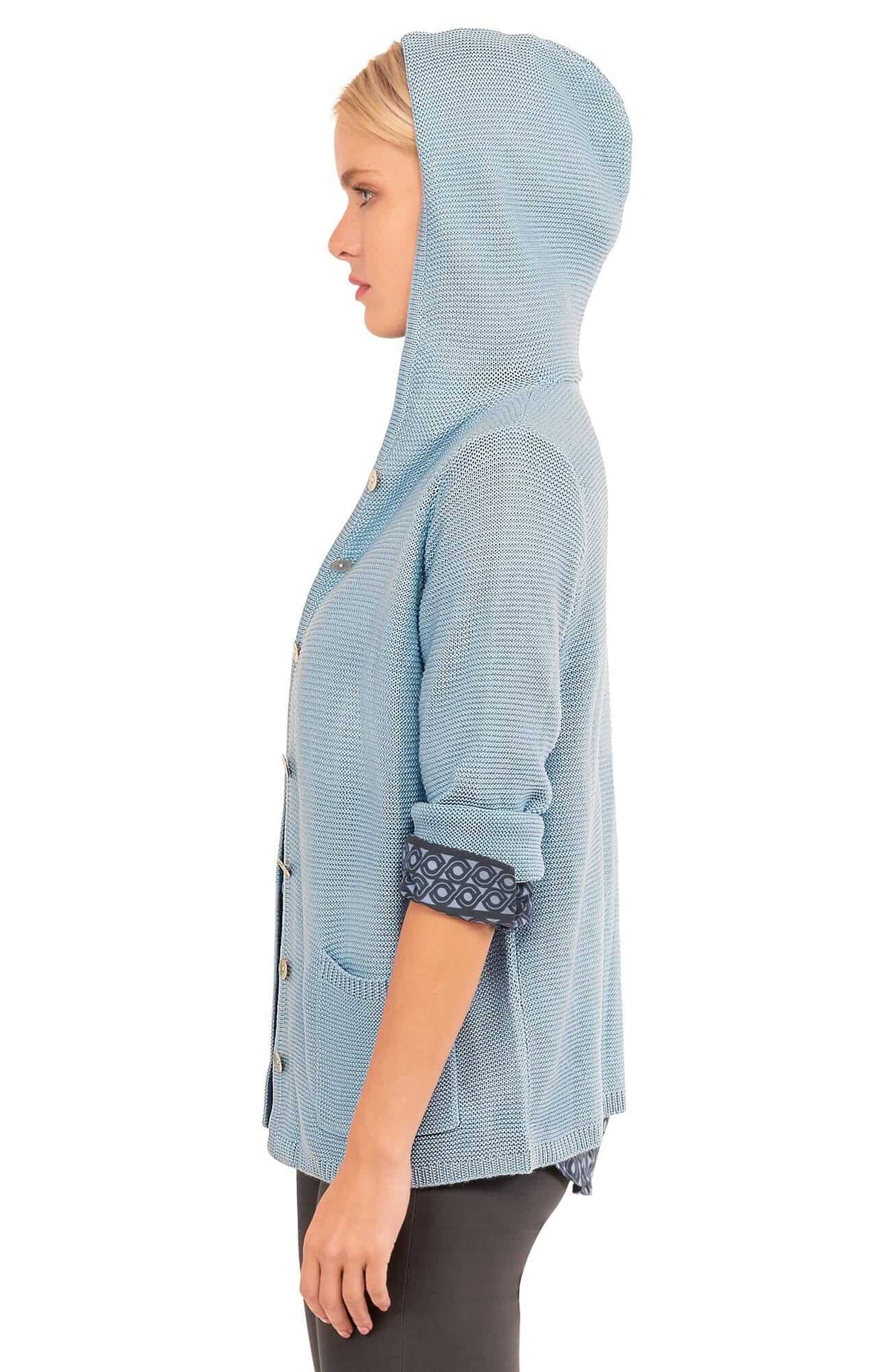 Hoodwinked Sweater - Final Sale Pale Blue