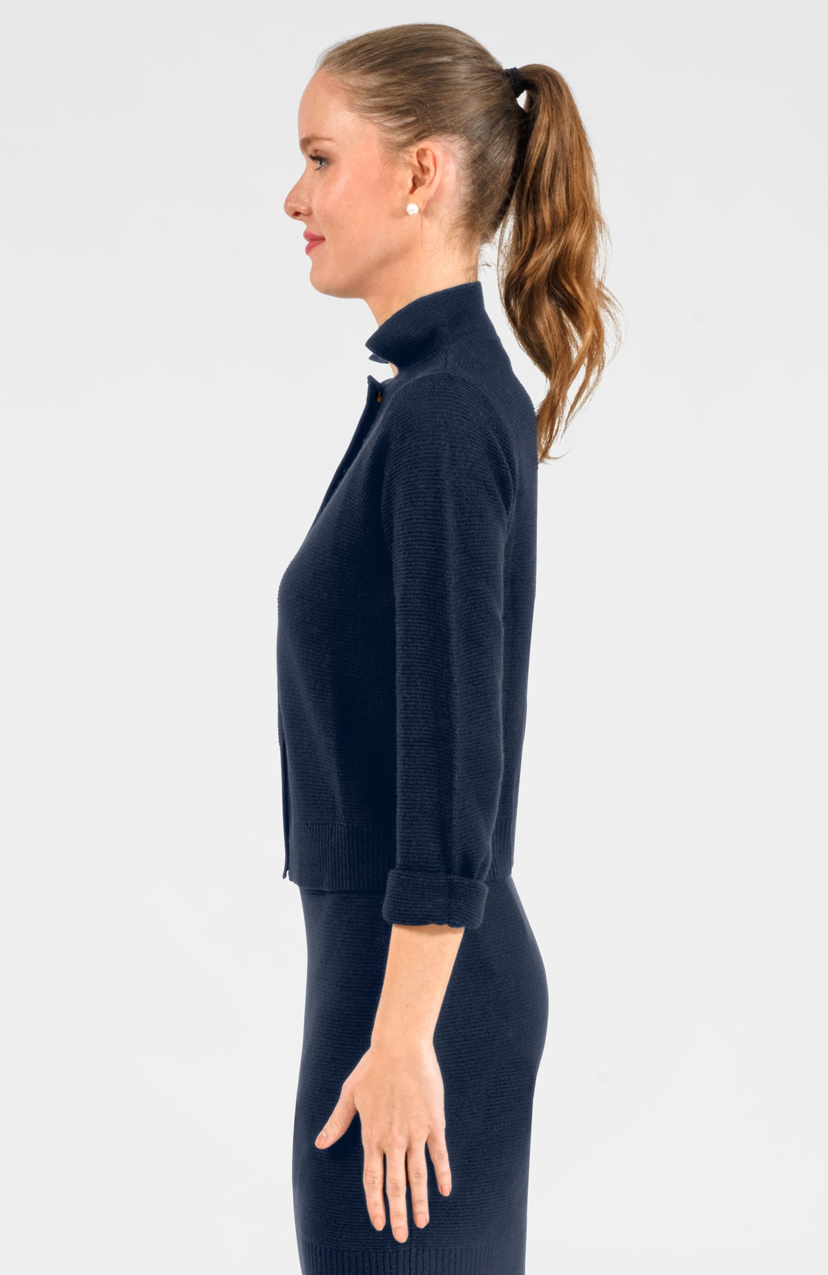Lock It Up Mini Skirt Navy