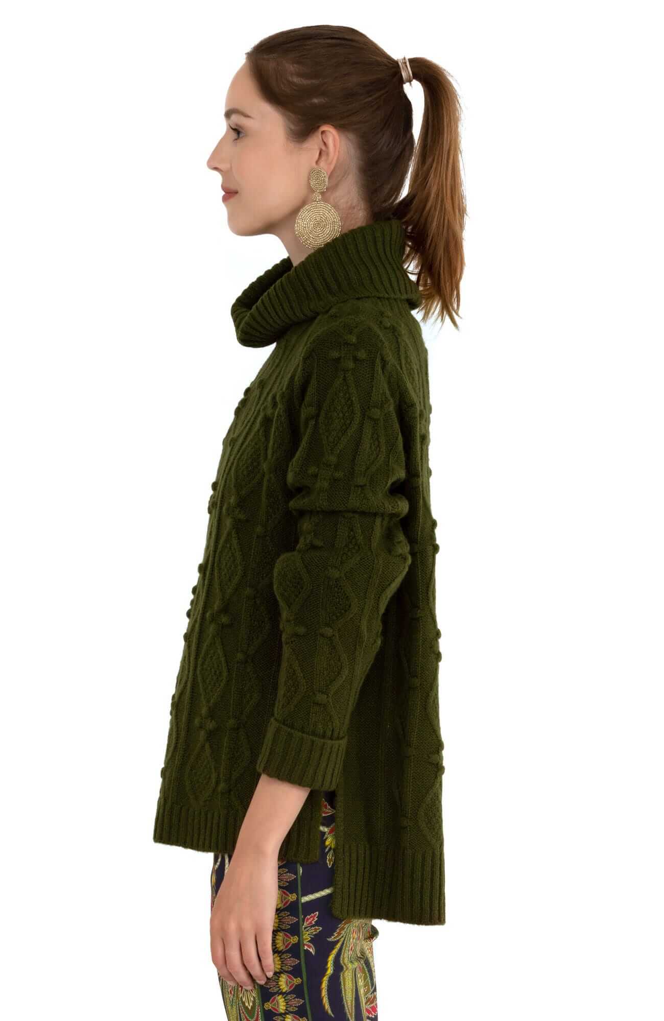 Knot Enough Sweater Olive