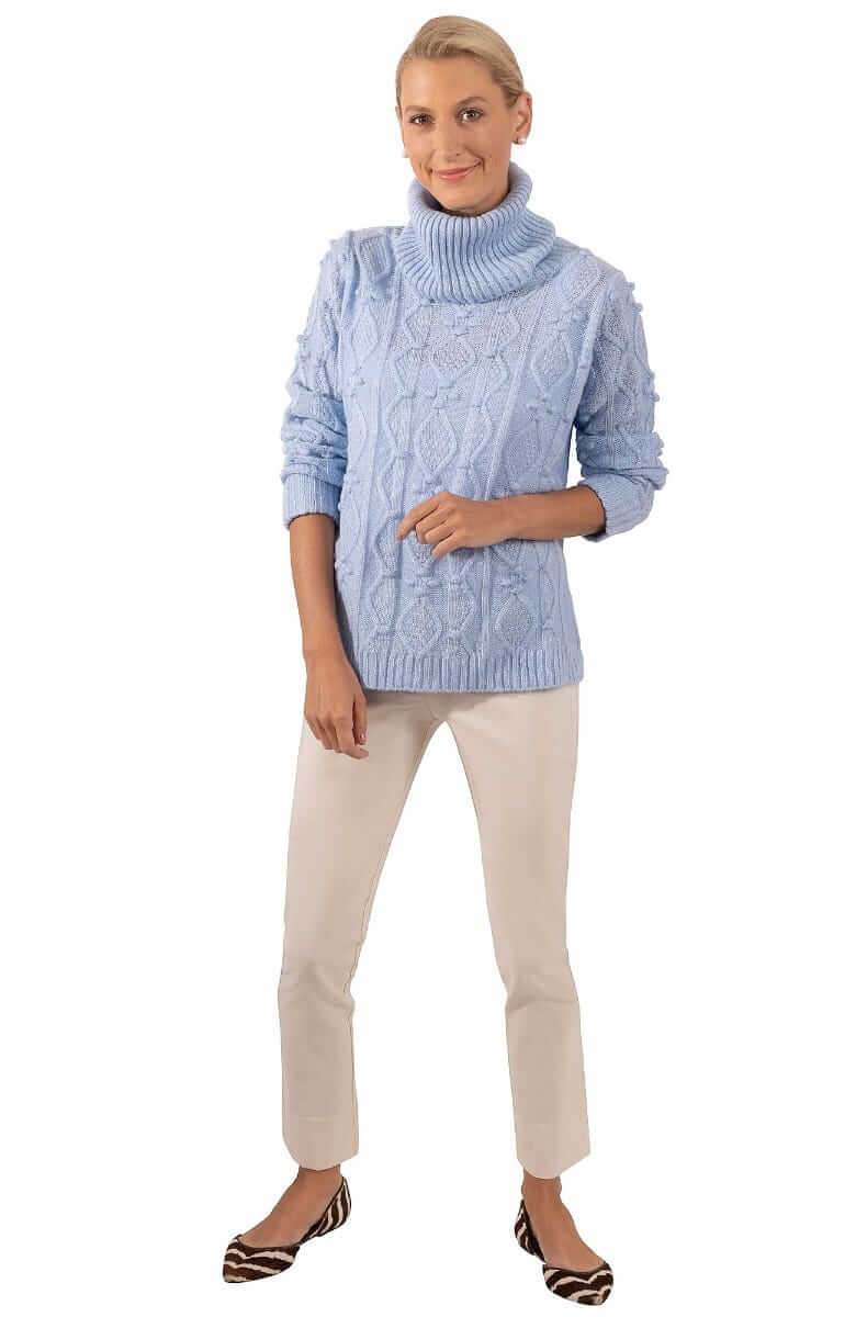 Knot Enough Sweater Periwinkle