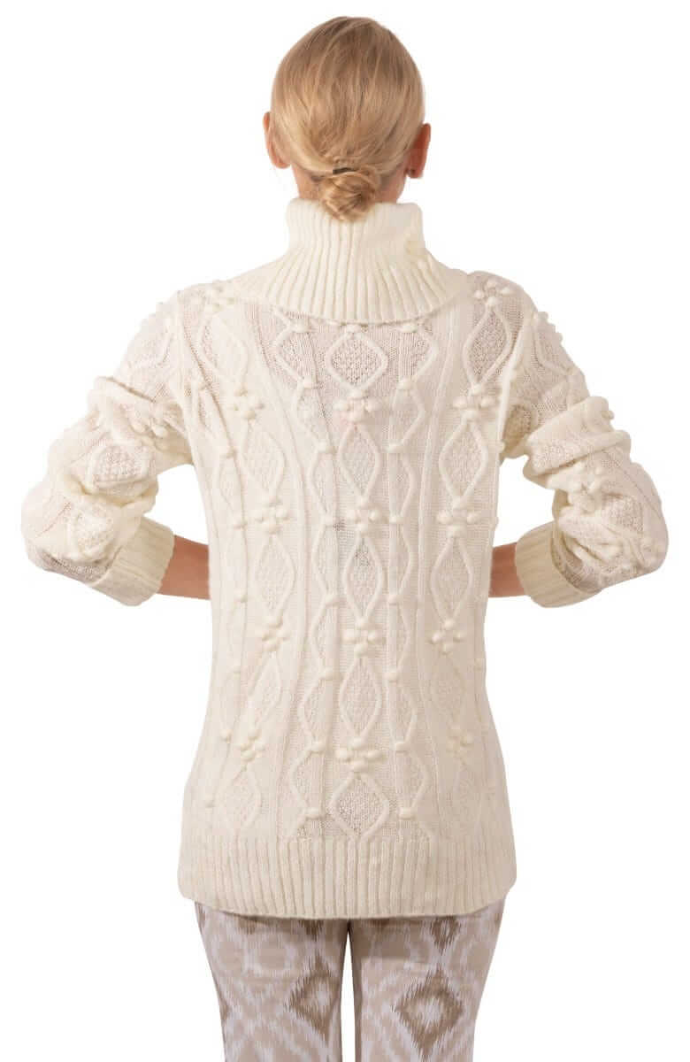 Knot Enough Sweater Winter White