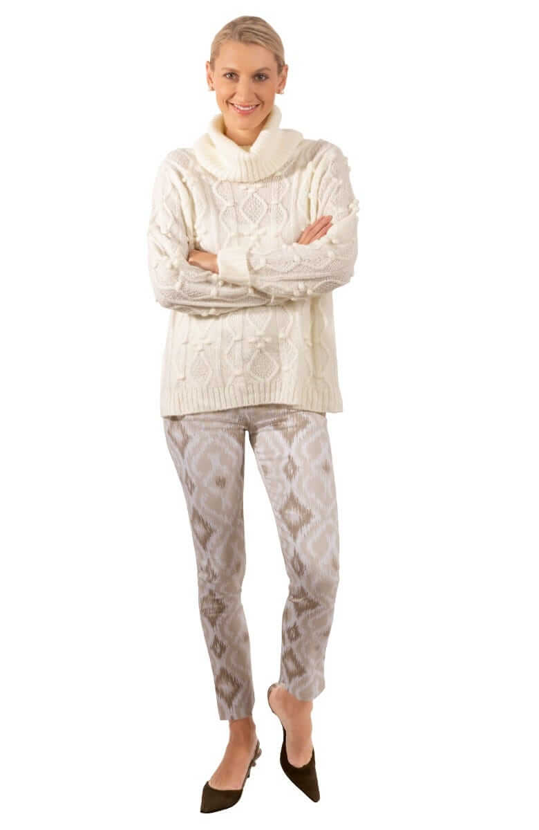 Knot Enough Sweater Winter White