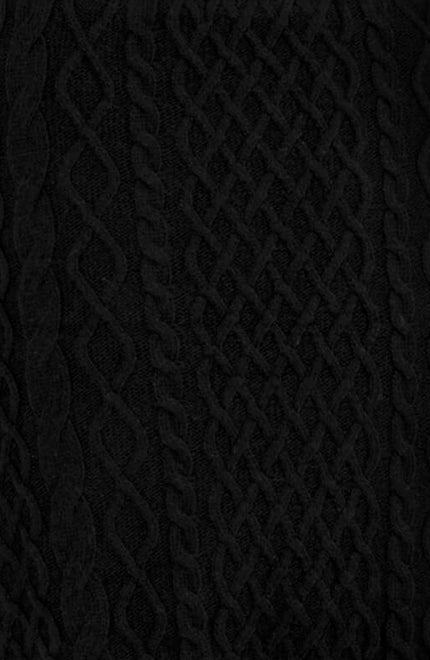 Irish Knit Cardigan Black